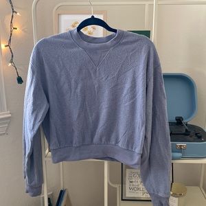 La Hearts Periwinkle pullover